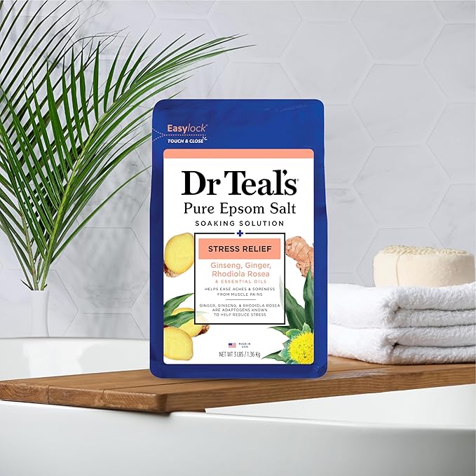 Dr Teal's Pure Epsom Salt Stress Relief - Image 7