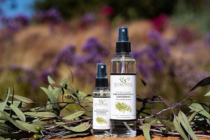 EuroSpa Aromatics Pure Eucalyptus Oil ShowerMist and Steam Room Spray, - Image 8
