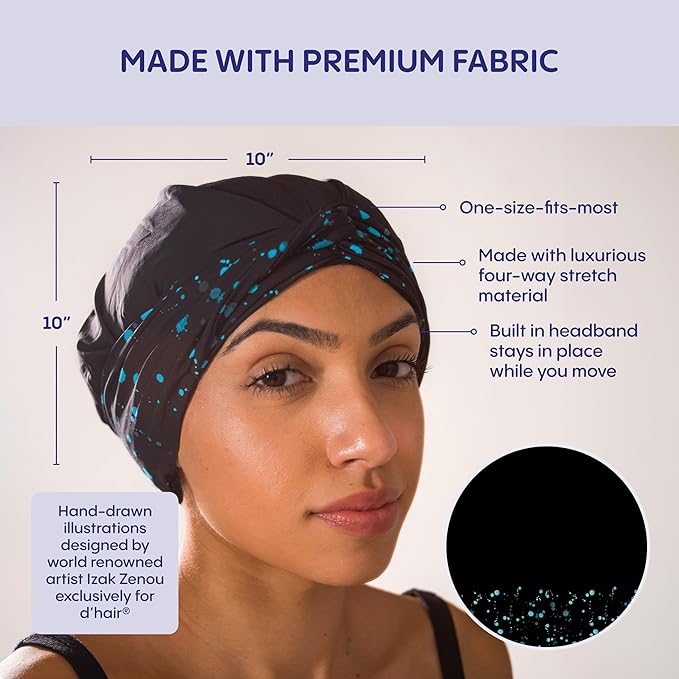 d’Hair Spa Facial Headband for Women, Hair Band for Skincare, Steam Room & - Image 3
