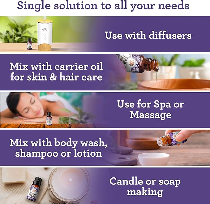 GuruNanda Lavender Essential Oil, 100% Pure, Natural & Undiluted Aromatherapy - Image 5