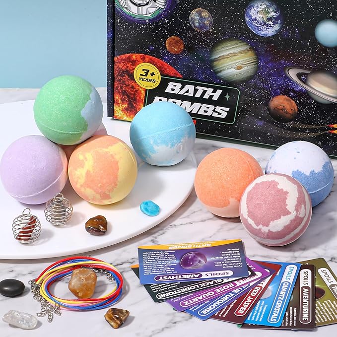 Toylink Galaxy Bath Bombs for Kids - Image 6