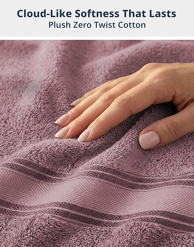 LANE LINEN Luxury Bath Towel Set - Image 3