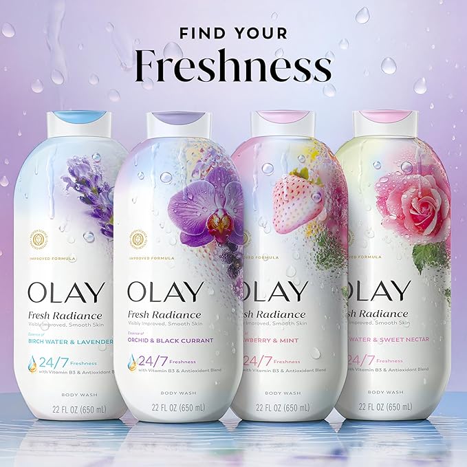 Olay Body Wash for Women, Fresh Radiance, 24/7 Skin-Loving Freshness, Visibly - Image 10