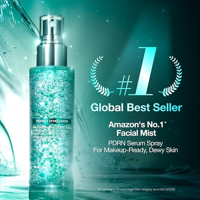 ANUA PDRN Collagen Glow Facial Serum Spray, Hydrating Face Mist, Hyaluronic Acid - Image 2