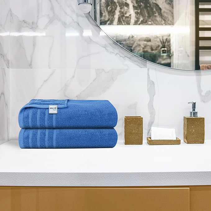 Avalon Towels Bath Towels Set of 4, Size 30 x 60 Inches - Image 6