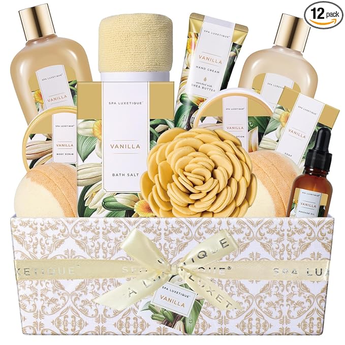 Spa Gift Baskets for Women, Spa Luxetique Spa Gifts for Women, Birthday Gifts by spaluxetique
