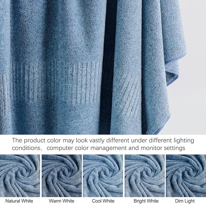 SEISSO Bath Towels, Extra Absorbent & Quick Drying Towels - Image 8
