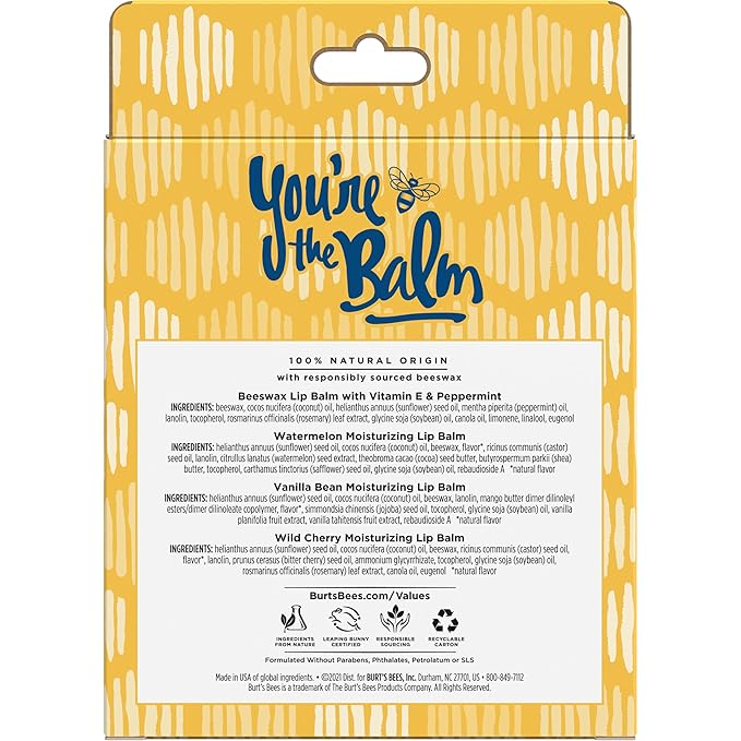 Burt's Bees You're the Balm Lip Balm Pack, - Image 10