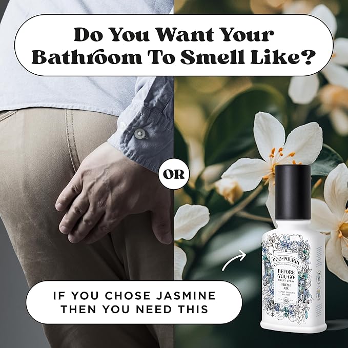 Poo-Pourri Before-You-Go Toilet Spray, Fresh Air, 4 Fl Oz, Bathroom Odor - Image 9