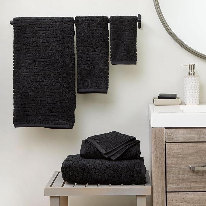 SKL Home CloudSoft 100% Cotton Luxury 4-Piece Washcloth Set, 520 GSM, Ultra - Image 4