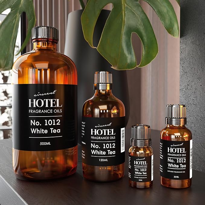 AirScent Hotel Diffuser Oil No. 1012 Inspired by The Renowned White Tea Hotel - Image 2