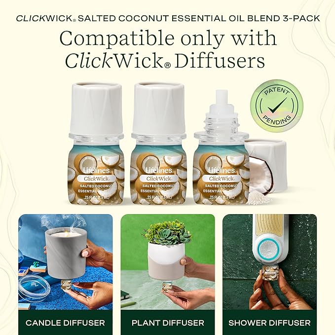 Lifelines ClickWick Essential Oil Blends - Image 2