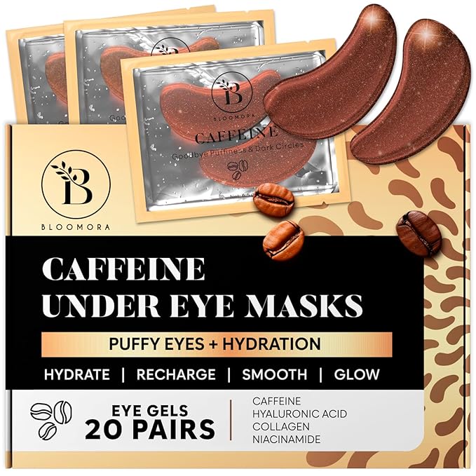 BLOOMORA Caffeine Under Eye Patches by Unknown