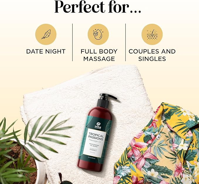 Tropical Massage Oil for Couples Relaxation - Image 7