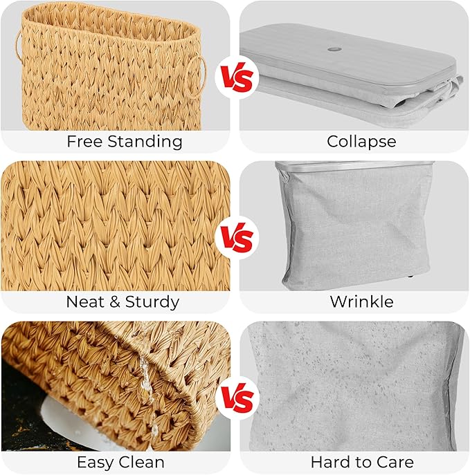 GRANNY SAYS Toilet Paper Storage, Bathroom Storage Basket, Toilet Paper Basket - Image 3