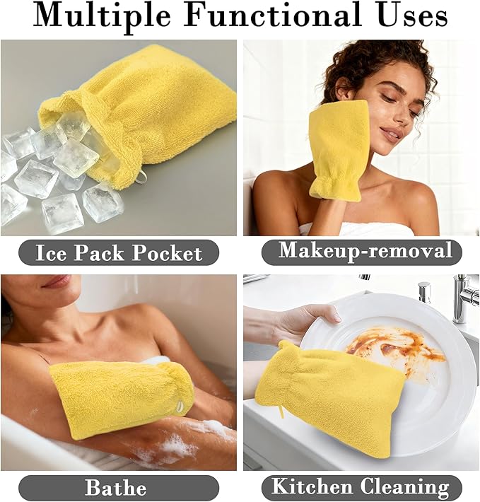 VOOVA & MOVAS Washcloths for Body, 8.3"x6.3" - Image 5