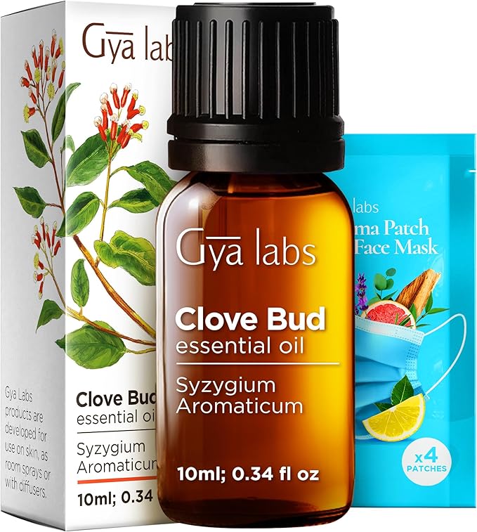 100% Pure Clove Essential Oil by GyaLabs