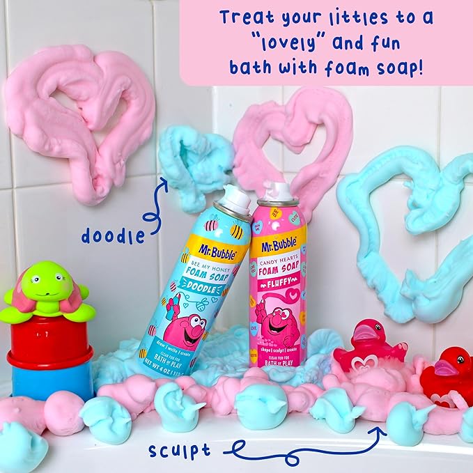 Mr. Bubble Limited Edition Foam Soap, Creativity Bath Soap, Cleans & Moisturizes - Image 8
