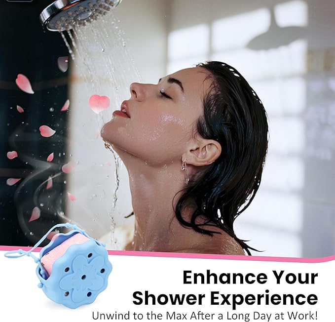 Silicone Shower Steamer Holder/Tray, Hangable&Durable Shower Steamer Holder - Image 9