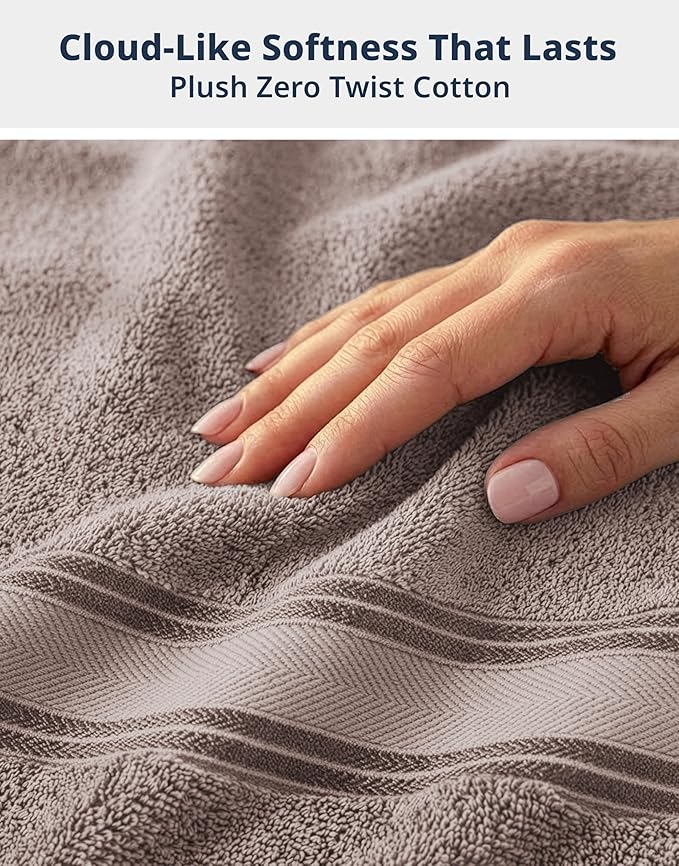 LANE LINEN Extra Large Bath Towels - Image 5