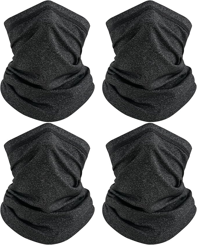 TICONN Neck Gaiter Face Cover Scarf, Neck Warmer Breathable Sun & Wind-proof by TICONN
