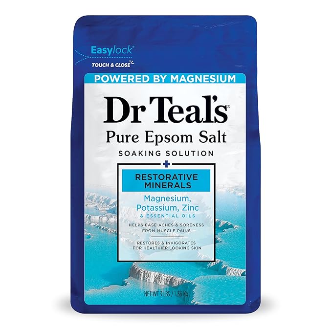 Dr Teal's Pure Epsom Salt, Restorative Minerals by DrTeals