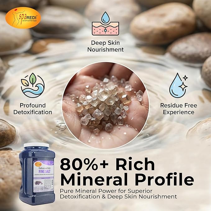SPA REDI Foot Soak for Pedicure Preparation & Therapeutic Foot Treatment | Pure - Image 3