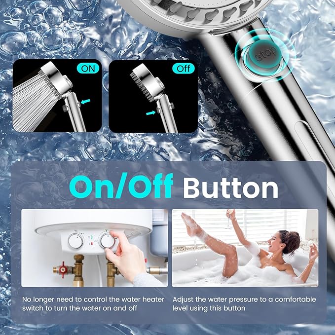 PWERAN Filtered Shower Head - Image 6