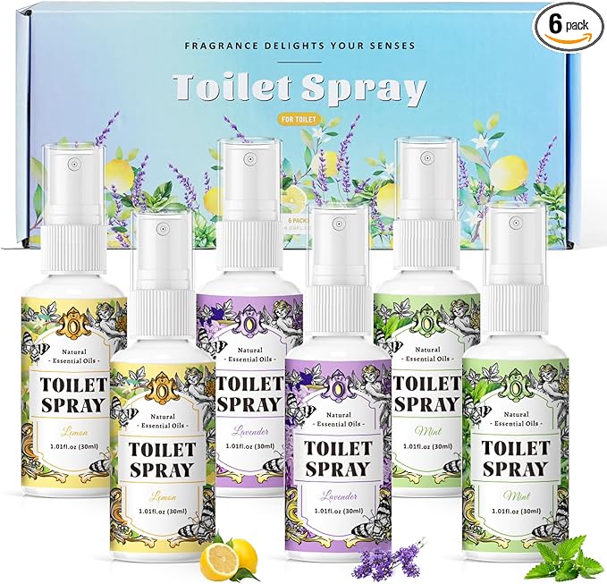 SCENTORINI Toilet Spray for Poo Odor Eliminator, Bathroom & Toilet Odor by SCENTORINI