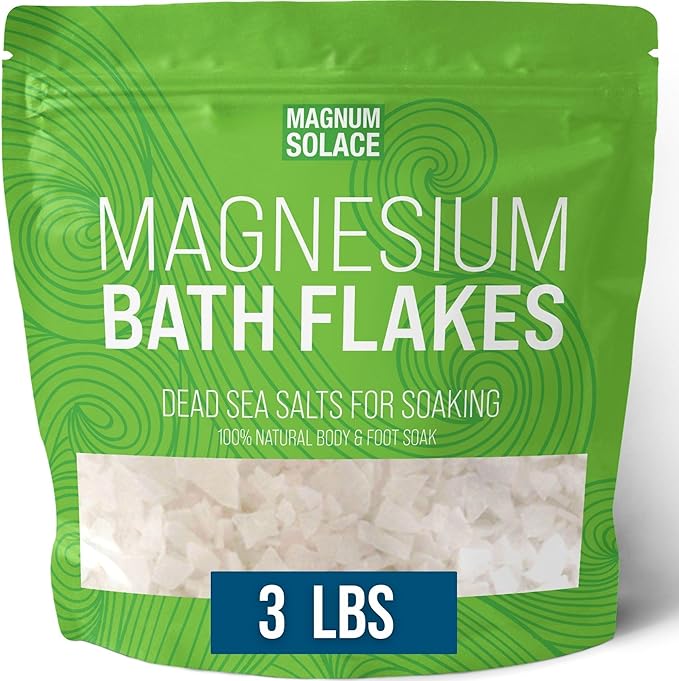 Magnesium Flakes for Bath by MAGNUMSOLACE