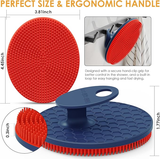 INNERNEED Magnetic Silicone Body Scrubber - Image 6