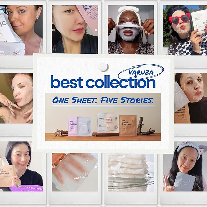 Best Collection – Premium Vegan Korean Sheet Mask Set | Firming, Hydration & - Image 2