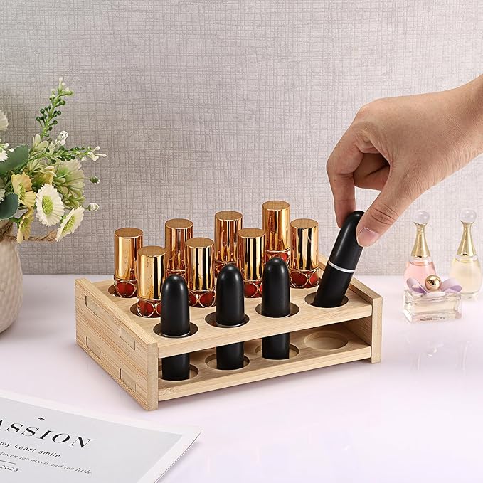 12 Slots Essential Oils Holder Essential Oil Bottle Storage Rack - Image 4