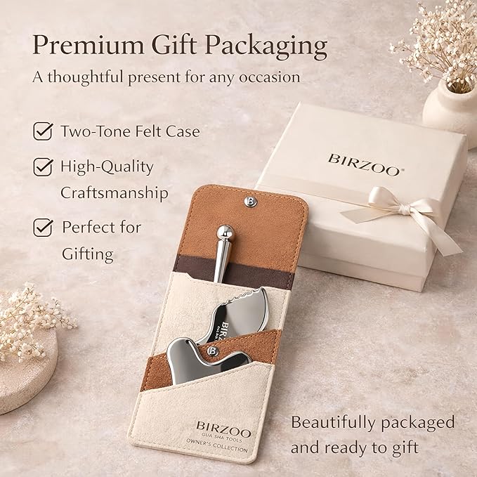 3-in-1 Stainless Steel Facial Set, Precision Metal Eye Cream Applicator & - Image 7