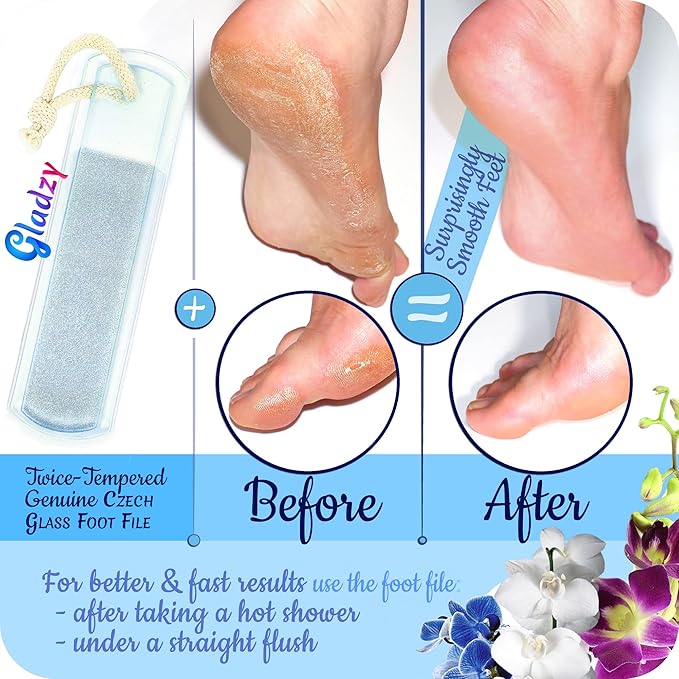 Genuine Czech Glass Foot File - Image 4