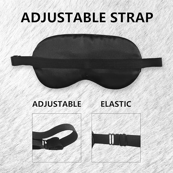 Not Tonight Couple Silk Eye Mask - Image 5