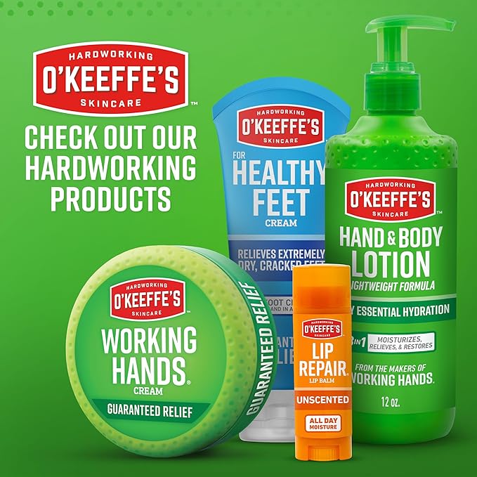O'Keeffe's Working Hands Hand Cream Plus Night Treatment Cream Bundle - 7 oz - Image 10