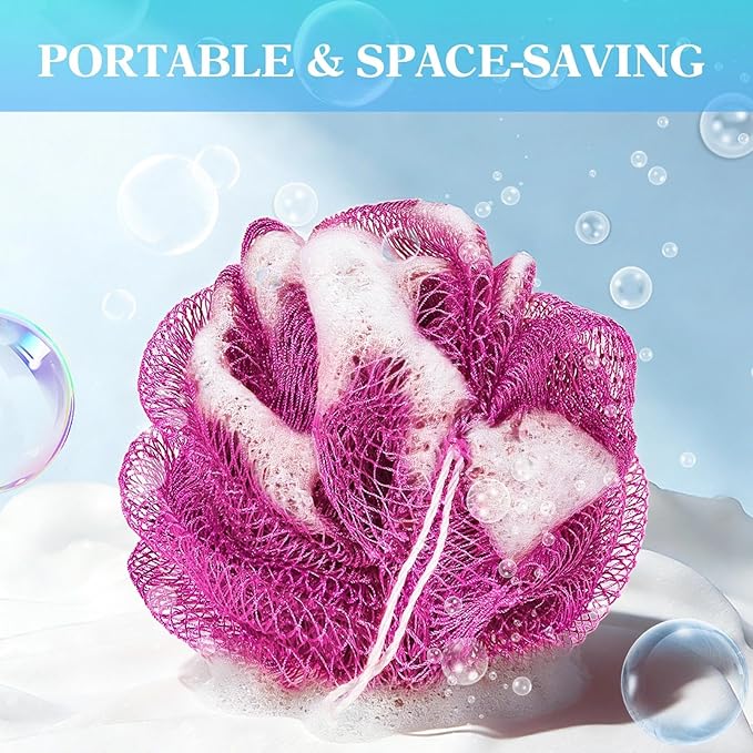 African Net Sponge Authentic Exfoliating Body Scrubber - Image 6