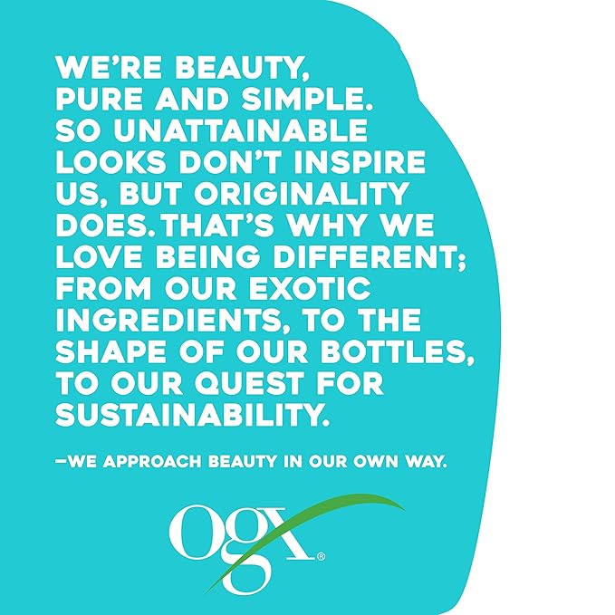 OGX Sensitive + Rose Water & Pink Sea Salt Exfoliating Body Scrub + Rose Quartz - Image 8