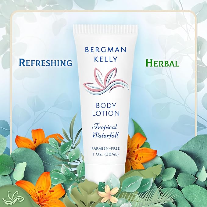 BERGMAN KELLY - Travel Size Lotion - 1 fl oz, 100 PK, Tropical Waterfall - - Image 4