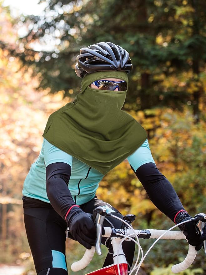 SATINIOR 3 Piece Balaclava Face Cover Sun Protection Neck Cover Summer - Image 7