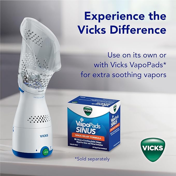 Vicks Sinus Inhaler, Plug-in Non-Medicated Steam Inhaler - Image 8