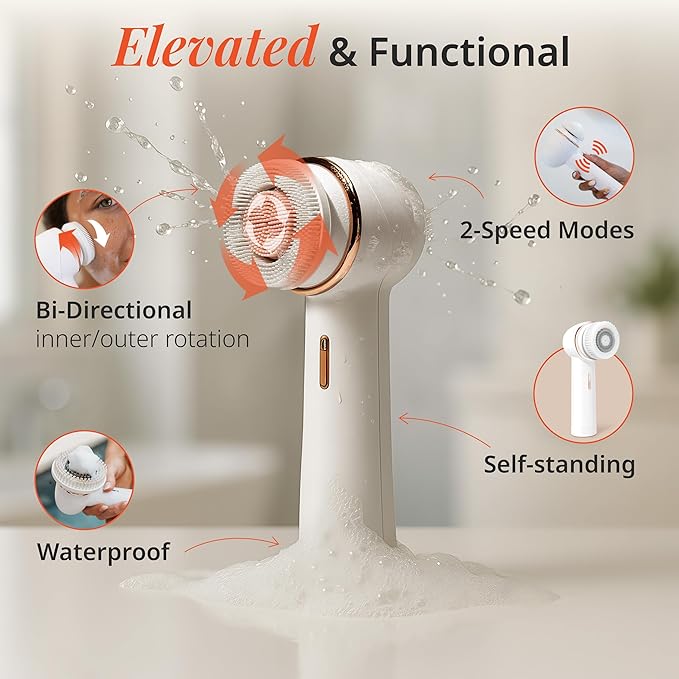 Raedia 2.0 Handheld Facial Cleansing Brush - Image 3