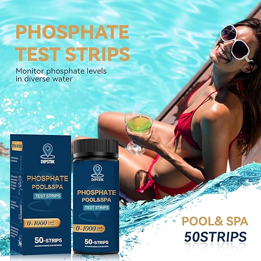 DIPSTIK Phosphate Test Kit for Pool, 50 Strips Phosphate Test Strip Quick and - Image 5