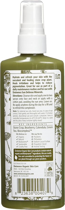 Eminence Organic Skincare Stone Crop Hydrating Mist, 4.2 Ounce - Image 2