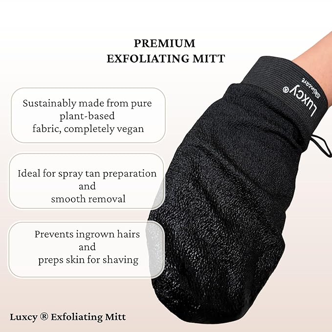 Premium Korean Exfoliating Mitt & Body Scrubber Glove, Viscose Fiber Dead Skin - Image 6