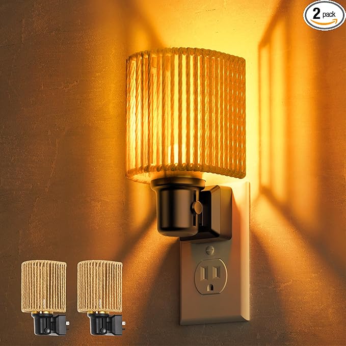 L LOHAS LED Night Lights Plug into Wall, Dimmable Night Light by LLOHASLED