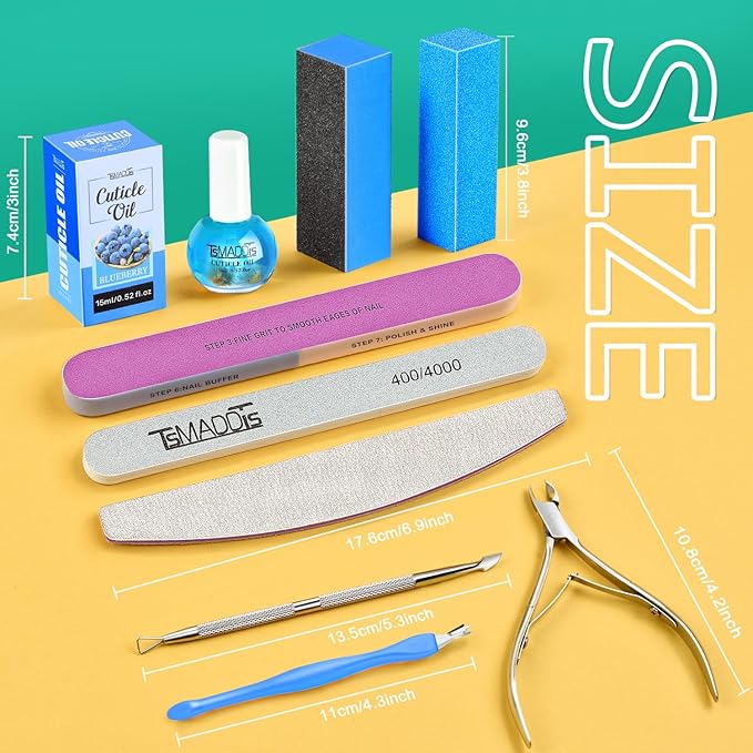 TsMADDTs Nail Manicure Kit - Image 3