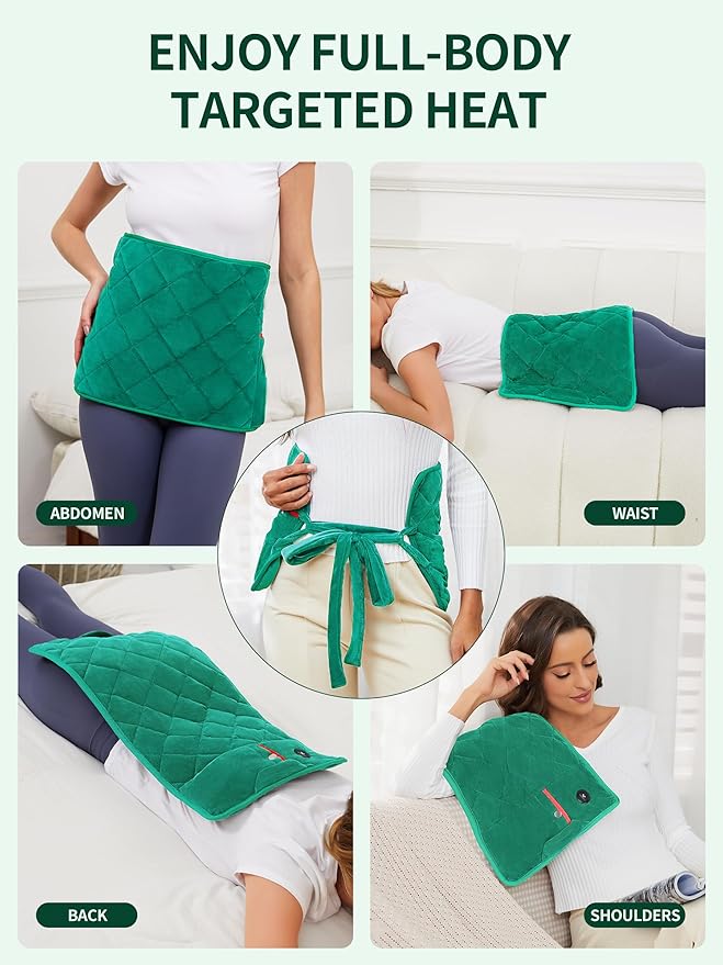 Vofuoti Portable Heating Pad, Cordless Weighted Heating Pads - Image 7