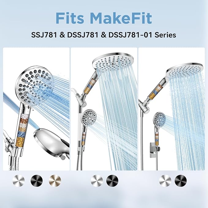 MakeFit Shower Head Filter Replacement Cartridge - Image 2